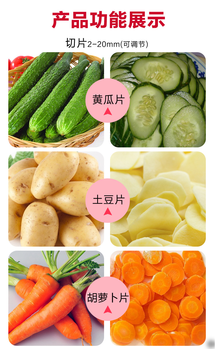 切丁切片切丝切粒机